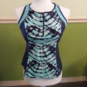 Swimsuit tank top and shorts